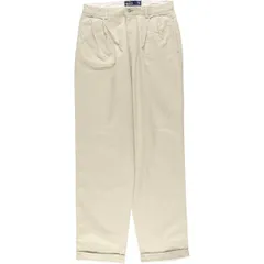 古着 ラルフローレン Ralph Lauren POLO by Ralph Lauren HAMMOND PANT ツータック チノパンツ メンズw31相当/eaa578951