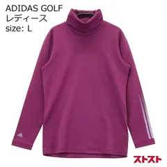 ADIDAS GOLF アディダスゴルフ タートルネック長袖Tシャツ パープル系 L [240001886660]#