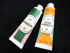 ロクシタン L'Occitane ハンドクリーム コンバワCOMBAWA×1 シトロンCITRON ルミンシアナLUMINCIANA×1 各30ML 計2点セット 未使用 ■