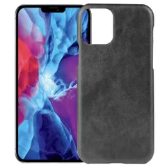 iPhone12 mini ケース アイフォン12ミニ  レザー ハード ケース 【Color】 ブラック