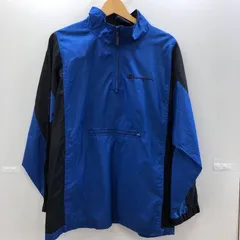 Champion/チャンピオン 90年代 アノラックパーカー ナイロンプルオーバー ライトアウター バック刺繡 ビンテージ 90’s スリランカ製 XL  ブルー