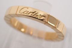 新品仕上げ済 Cartier(カルティエ) ラニエールリング K18YG Au750 イエローゴールド #50 5.9g 10号 レディース メンズ 指輪 箱 保証書付属