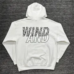 【人気デザイン】 ウィンダンシー 刺繍ロゴ ジップパーカー 希少サイズ パーカー WIND AND SEA - 155【即完売モデル】ウィンダンシー 刺繍ロゴ