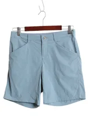 【お得なクーポン配布中!】 パタゴニア クアンダリー ショーツ レディース S 程/ 23年製 アウトドア ショートパンツ ストレッチ ナイロン 短パン ハーフパンツ ブルー