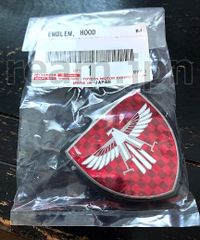 新品トヨタ純正 MR2 AW10 AW11 ボンネットエンブレム フロントエンブレム フードエンブレム オーナメント Toyota Genuine Front Emblem JDM