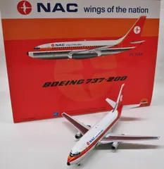 南西航空　B737-200ダイキャストモデル JA8282 1:200スケール 1/200 B737-200 SWAL 南西航空 オレンジ JA8282 [NU23001] JTA