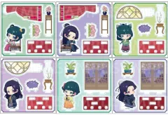 【中古】アクリルスタンド・アクリルパネル 全6種セット 「薬屋のひとりごと ポップアップストア in 有楽町マルイ トレーディングちびキャラアクリルフィギュア」