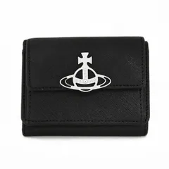 新品 ヴィヴィアン ウエストウッド Vivienne Westwood 3つ折り財布 ブラック