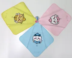 【中古】雑貨 ちいかわ＆ハチワレ＆うさぎ ループ付きタオル3枚セット 「ちいかわ なんか小さくてかわいいやつ×しまむら」