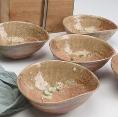 備前焼 金重道明作 向付6客 岡山県重要無形文化財 - メルカリ