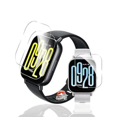 用 Redmi Watch 5 Active ガラスフィルム 保護フィルム 【3枚セット 国産AGC旭硝子素材】 用 Xiaomi Redmi Watch 5 Active フィルム 高透過率 超薄型 用 シャオミ Redmi Watch 5 Active 液