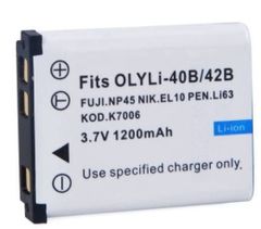 PSE認証 LI-40B オリンパス OLYMPUS バッテリー 1200mAh 互換品