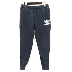 アディダスオリジナルス adidas originals スウェット パンツ ロゴ ネイビー L 240531Eのサムネイル
