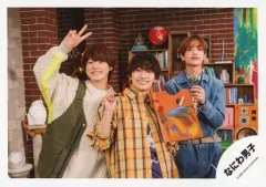 【中古】生写真(ジャニーズ) なにわ男子/高橋恭平・藤原丈一郎・大橋和也/横型・上半身/シングル「Special Kiss」MV＆ジャケ写オフショット/公式生写真