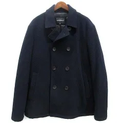 2025年最新】EMPORIO ARMANI ピーコート・ウールコートの人気アイテム