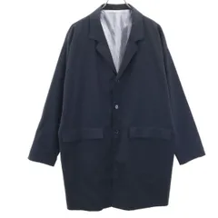 SHIPS JET BLUE シップスジェットブルー チェスターコート M 濃紺 メンズ 古着のサムネイル