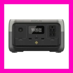 EcoFlow RIVER 2 未使用品 定格出力300W 256Wh EcoFlow RIVER 2 256Wh Capacity / 300W Output Portable Power