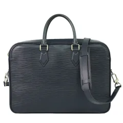 【極美品】ルイヴィトン エピ ダンディ ブリーフケース MM ハンドバッグ 黒 ルイヴィトン/ビジネスバッグ/ダンディブリーフケースMM/ブルー