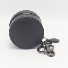 イアパピヨネ ほし企画 ハート付きレザー丸ポーチバッグチャーム ear