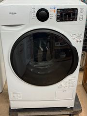 IRIS OHYAMA ドラム式洗濯機 左開き HD81AR-W 2020年製 【店舗管理番号ｍ】