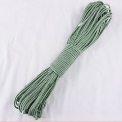 【アウトレット品】パラコード 4mm×30m 　グリーンライトグリーン