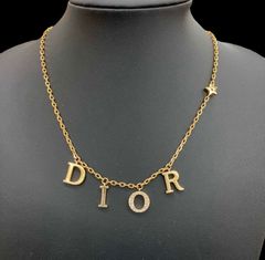 【Christian Dior 】クリスチャンディオール Dio(r)evolution ディオレボリューション ネックレス メタル & クリスタル