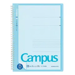 （まとめ買い）コクヨ キャンパス ツインリングノート プリント貼付用 B5ノビ B罫 30枚 ス-T3HBN 【10冊セット】