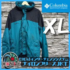 90s コロンビア オーバーサイズ フリース付き ナイロンジャケット 90s 古着