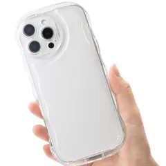 [i_dear] スマホケース iPhone用 クリアスマホケース アクスタ収納ｘ推し活にも 透明スマホケース (16 promax) [16 promax]