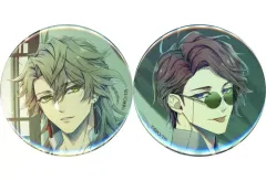 【中古】バッジ・ピンズ [単品] 帷＆依 RiRi氏描きおろし 缶バッジ2種セット 「Switchソフト 泡沫のユークロニア -trail- ebtenDXパック」 同梱特典