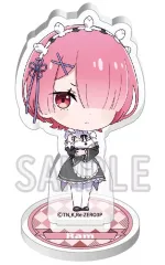 【中古】アクリルスタンド・アクリルパネル ラム 「Re：ゼロから始める異世界生活 3rd season トレーディングミニキャラアクリルスタンドフィギュア」