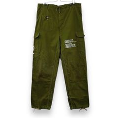 【フォロワー様クーポン配布中！】希少 レア 80s 80年代 デンマーク軍 Denmark army ヘリンボーン ミリタリー フィールドパンツ カーゴパンツ vintage ヴィンテージ  ビンテージ メンズ ヨーロッパ古着 グリーン 軍パン【S181】