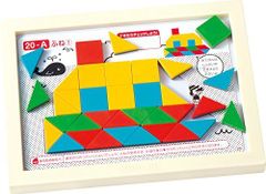 【在庫処分】くもん出版 図形モザイクパズル 知育玩具 おもちゃ 4歳以上 KUMON