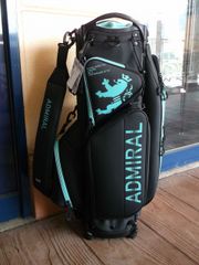 新品 Admiral ADMG3ACG キャディバッグ 9型 3.8kg 組み立て式キャディバッグ ブラック