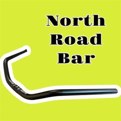 【新品】North Road Bar 黒 フラットハンドル