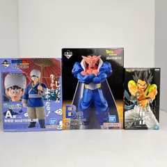 ドラゴンボール 一番くじ プライズ フィギュア まとめ売り★A賞 MASTERLIZE 孫悟空 B賞 ダーブラ ドラゴンボール超 ゴジータ 3個セット