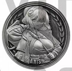 [중고] 입상·장식품 아니스(실버) [승리의 여신: NIKKE 메달 컬렉션 Vol.1]