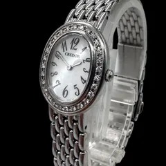 【稼動】SEIKO クレドール　ダイヤ　レディース 腕時計 クォーツ レディース腕時計 SEIKO CREDOR セイコー クレドール シグノ