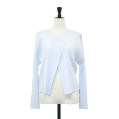 45R - 【美品】45R フォーティファイブ・アール ニット サックス