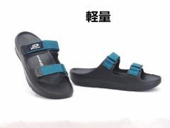 メンズ シャワーサンダル PIKO サンダル 2024 ブラック 軽量 ピコ サンダル 二本ベルトサンダル