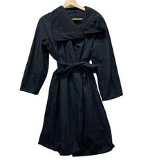 Max Mara STUDIO(マックスマーラスタジオ) コート サイズFB36 レディース - 602105026 ダークネイビー 七分袖/ビーズ/リバーシブル/春/秋
