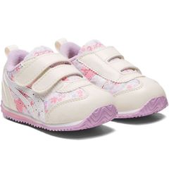 アシックス 女の子 子供靴 キッズ ベビー スニーカー スクスク アイダホベビー FP ベルクロ ローカット 1144A289-700 ピンク/ホワイト 花柄 ベビー靴 ベビーシューズ ファーストシューズ