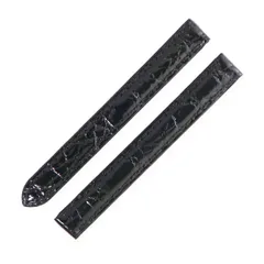 カルティエ Cartier 腕時計パーツ 純正 クロコダイル ブラック 未使用  