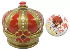 【中古】生活雑貨(キャラクター) 一十木音也 王冠ケース+缶バッジセット 「うたの☆プリンスさまっ♪ MUSIC3」 ブロッコリーオフィシャルストア限定