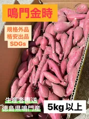 鳴門金時  5kg　規格外　格安　  SDGs