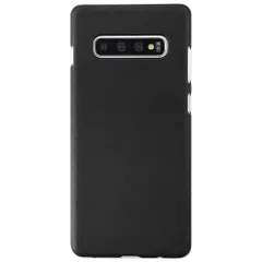 Galaxy S10 ケース SC-03L SCV41 ギャラクシーs10 耐衝撃 シンプル さらさら ハード ケース 【Color】 ブラックのサムネイル