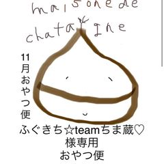 ひーちゃん様専用 おやつ便 - maison de chataigne - メルカリ