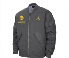 【海外限定】Jordan 公式 NIKE ジョーダン ゴールデンステートウォリアーズ NBA メンズジャケット ブルゾン