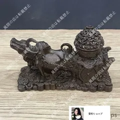 時代物純銅製牛置物文房具インテリアアンティーク