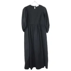 CECILIE BAHNSEN セシリーバンセン KARMEN DRESS フラワージャガードドレスワンピース 02.21-RTW0094 ブラック 6